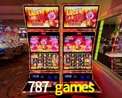 Interface do App 787 games